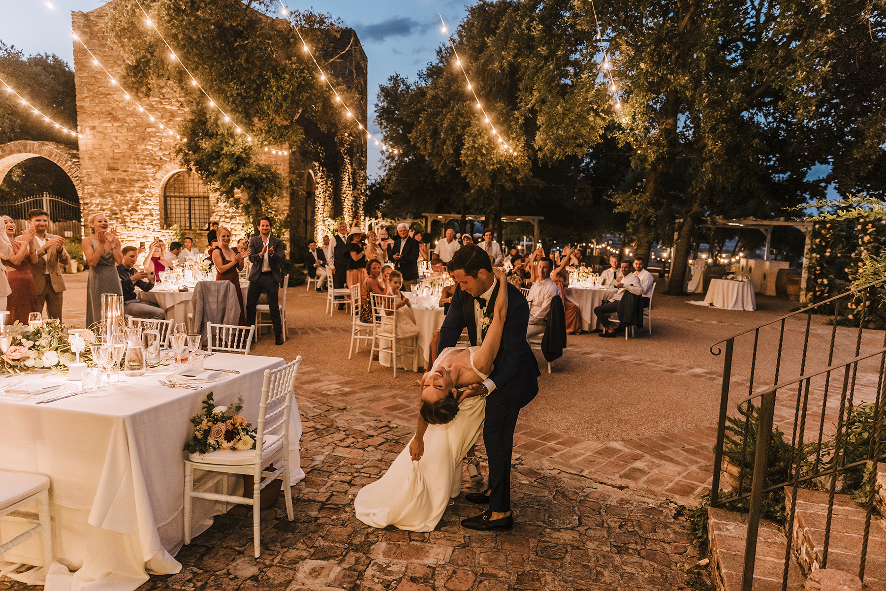 Anne & Clayton – Wedding in Castello di Rosciano, Perugia.