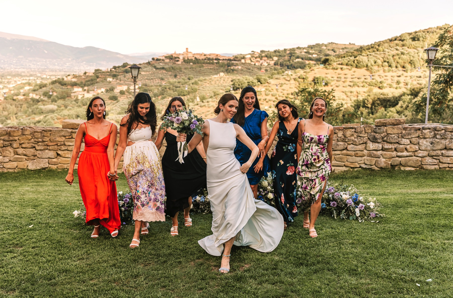Grace & Andrew – Wedding in Castello di Rosciano, Umbria.